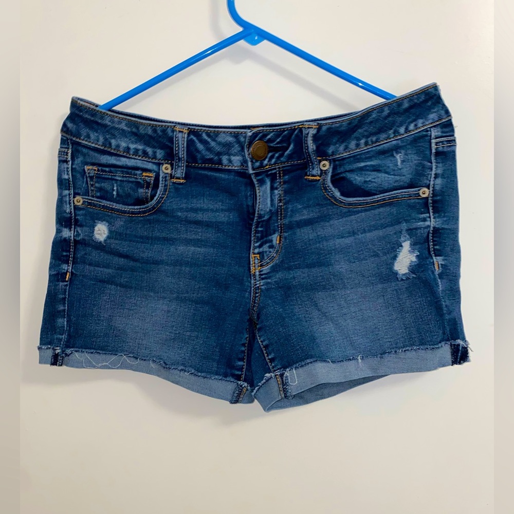 America Eagle Denim Shorts